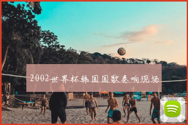 2002世界杯韩国国歌奏响现场