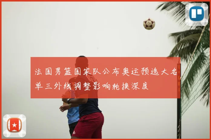 法国男篮国家队公布奥运预选大名单三外线调整影响轮换深度